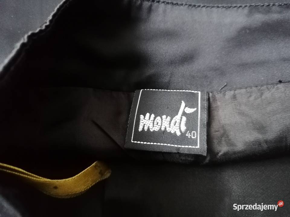 ELEGANCKA CZARNA OŁÓWKOWA SPÓDNICA MONDI R40 sprzedam