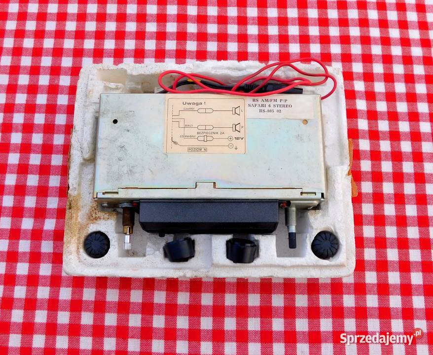 Radio samochodowe UNITRA Safari 6 STEREO Fiat osobowe Tarnów