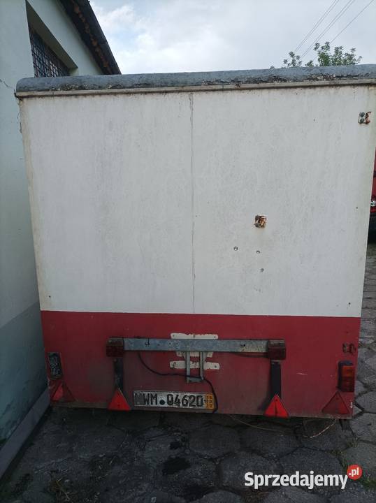 Przyczepa gastronomiczna kamperowa 2 osie