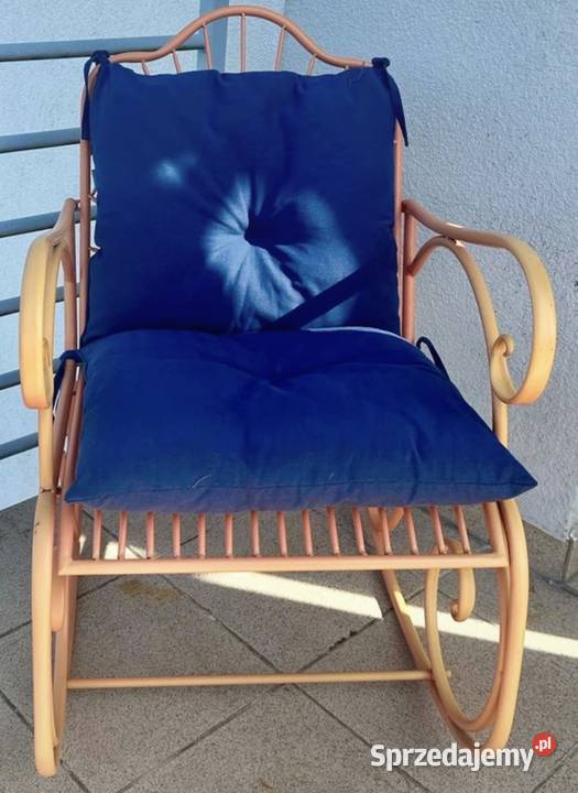 Fotel bujany metalowy Kowale