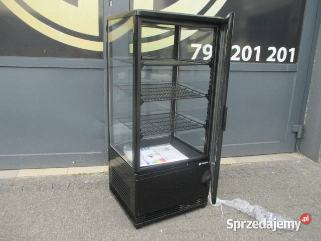 Witryna Ekspozycyjna Czarna STALGAST 852171V02 Biznes i Przemysł