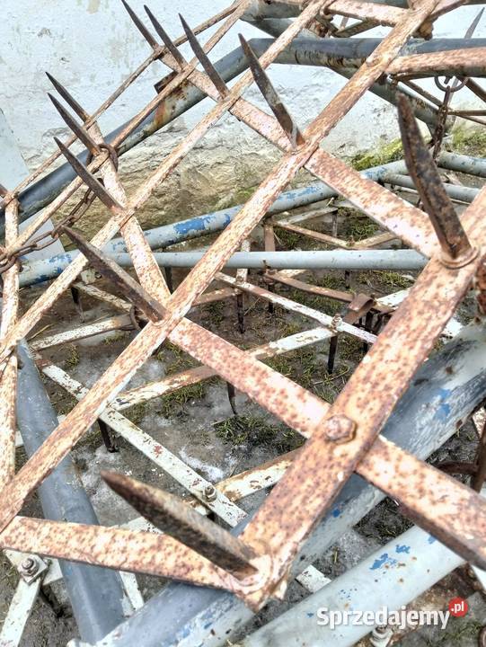 Sprzedam brony 4 ciężkie składane Solidna rama Brony świętokrzyskie Huta Koszary sprzedam