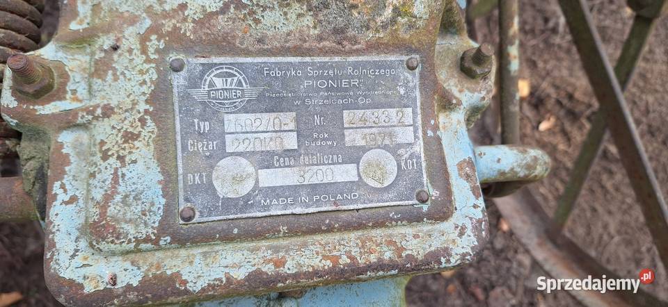 Kopaczka konna do traktora