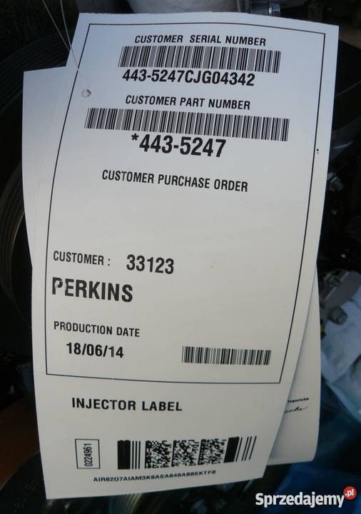 Silnik Caterpillar C34 B 75 kW 100 Perkins 854 E