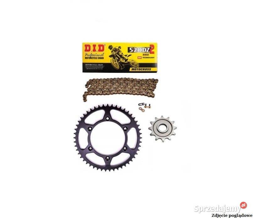 Zestaw napędowy zębatki łańcuch Husqvarna CR125 Golina Wielka sprzedam