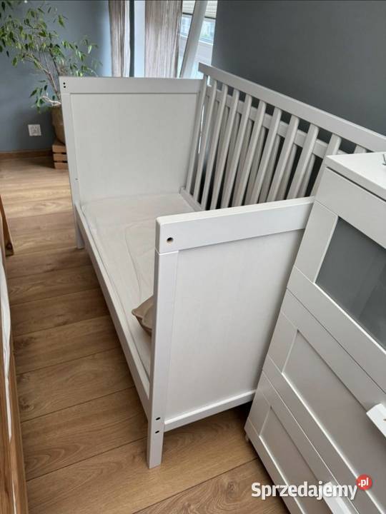 Łóżeczko Ikea Sundvik materac Stan idealny Łóżka Szczecin
