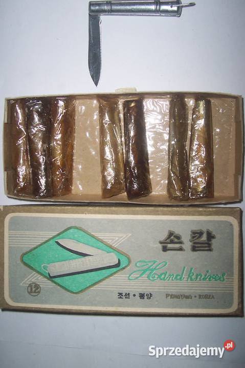 Składane nożyki prod chińskiej Dłostrza 55 Kpl10 Kraków
