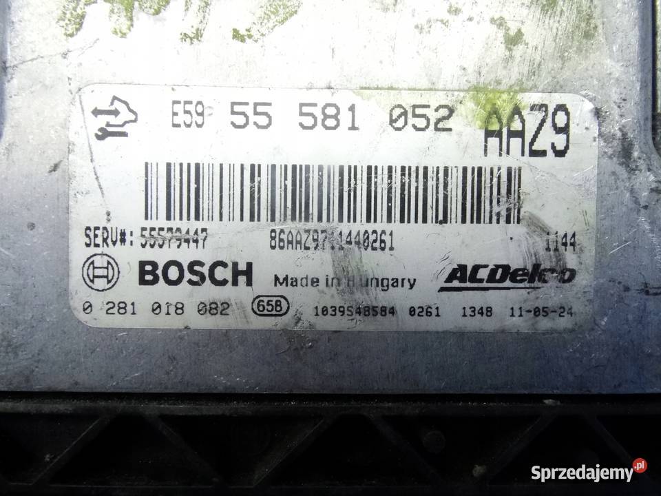 OPEL ASTRA IV STEROWNIK KOMPUTER SILNIKA osobowe