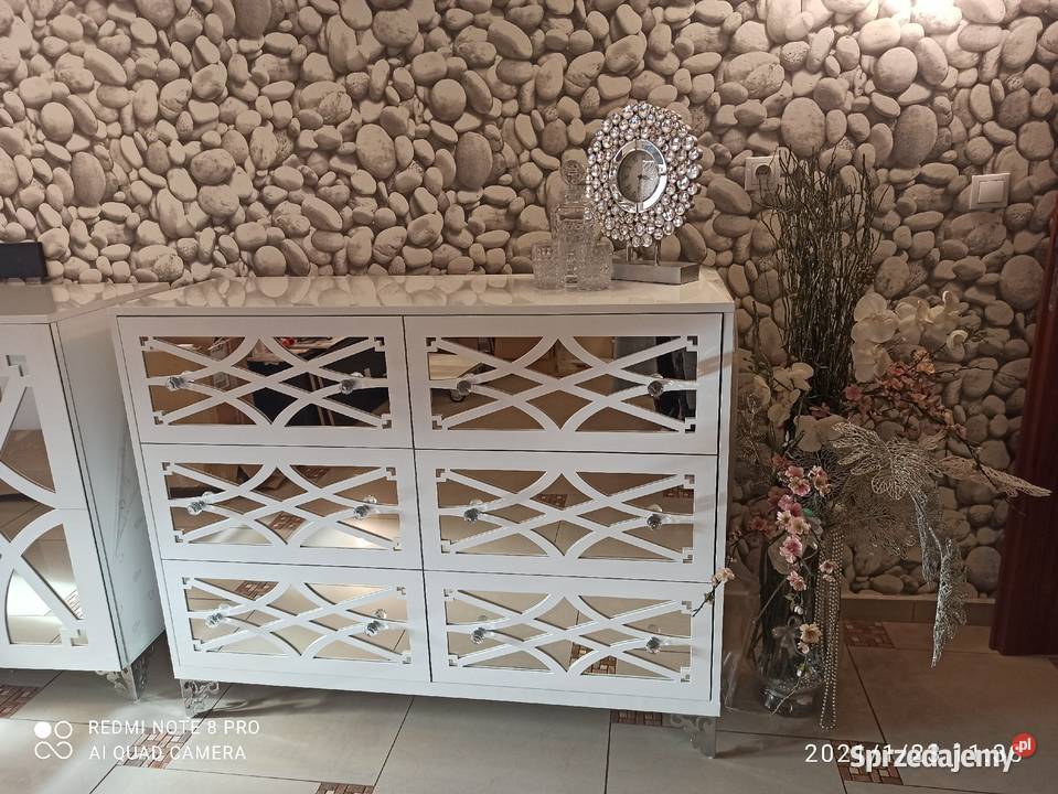 Komoda 120 wysoki połysk6 szuflad Glamour Nowy Sącz sprzedam