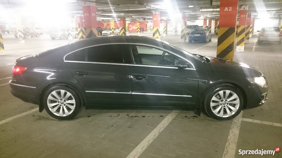 Volkswagen Passat CC 5 osobowy z polskiego grafitowy Warszawa