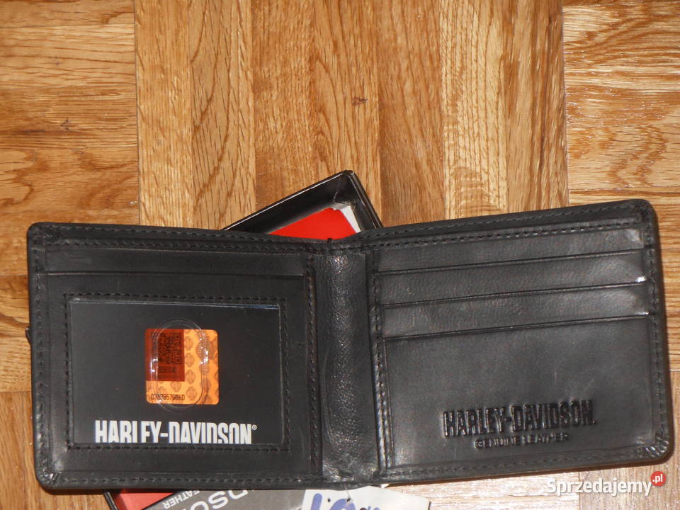 portfel meski Harley Davidson Długość 7.5 Wągrowiec