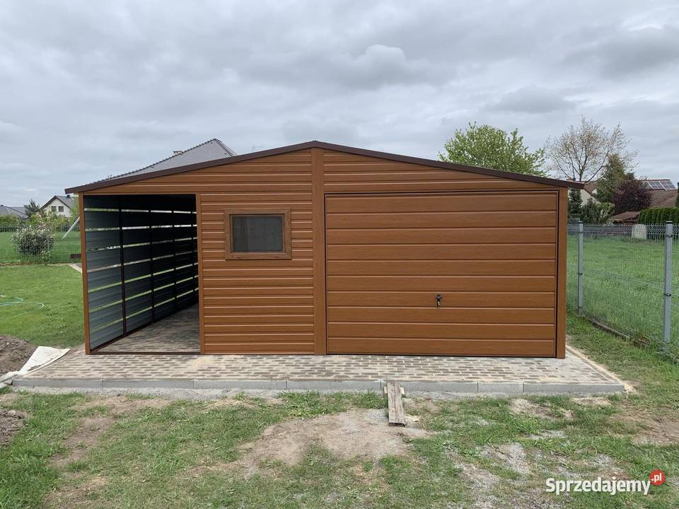 Garaże blaszane na każdy wymiar profil zamknięty