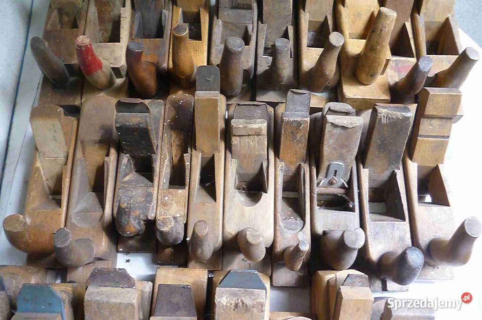 HEBLE DREWNIANE STARE KOMPLET 28 Kraków