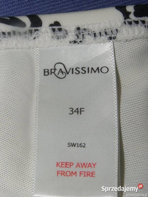 Strój kąpielowy staniczek 34F 75F BRAVISSIMO mazowieckie Siedlce