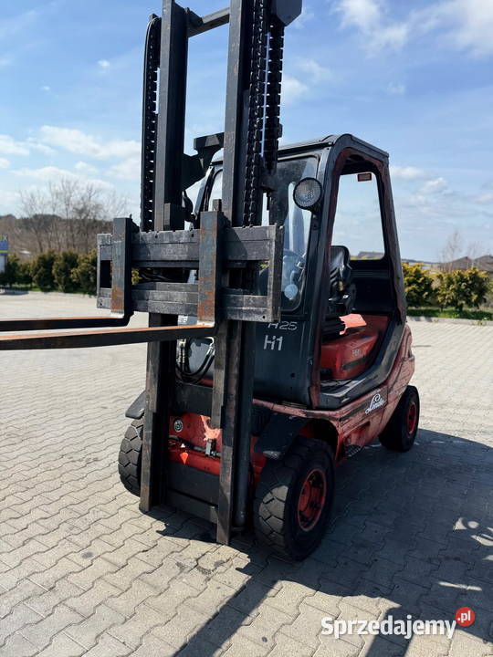 wózek widłowy LINDE H25D 2500 diesel DEUTZ Działoszyn