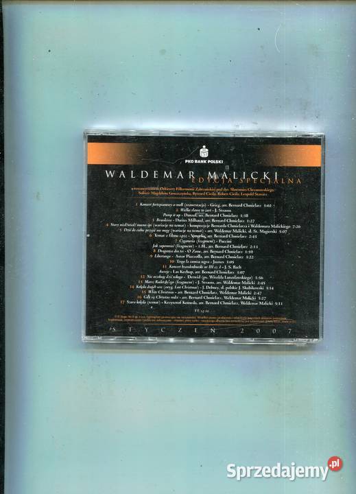 Waldemar Malicki Edycja specjalna 2007 Płyta CD Szczecin sprzedam