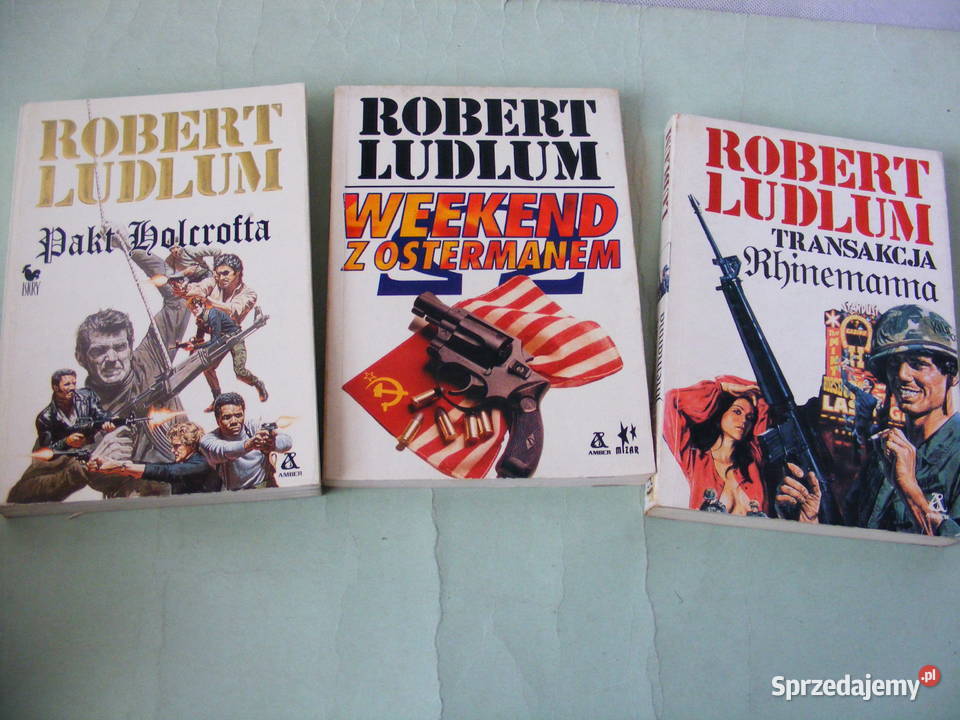 Ludlum x 7 Pakt Holcrofta Protokół Sigmy paryska Proza i poezja dolnośląskie