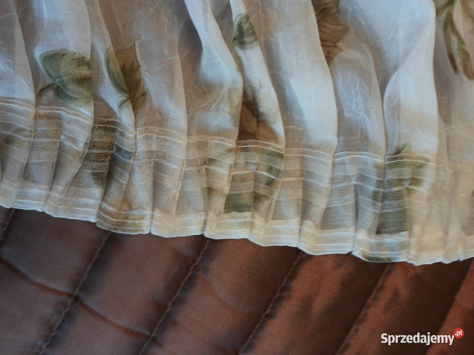Firankipanele zasłonki z organzy 2 wym207 x 132 Warszawa