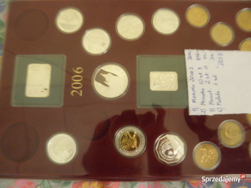 Niepełny 2006 monet wydanych NBP Wola Żelechowska