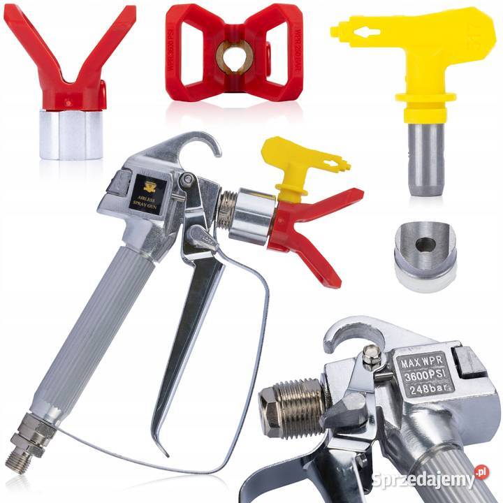 Pistolet Malarski z Dyszą 517 Zestaw z Lancą 30 małopolskie Ludźmierz