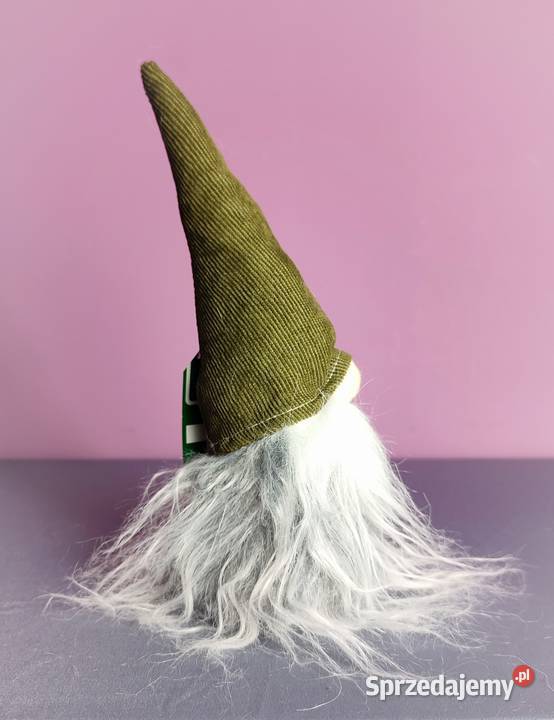 Skrzat świąteczny Krasnal Gnom Mikołaj ozdoba na Figurki i rzeźby Jasień