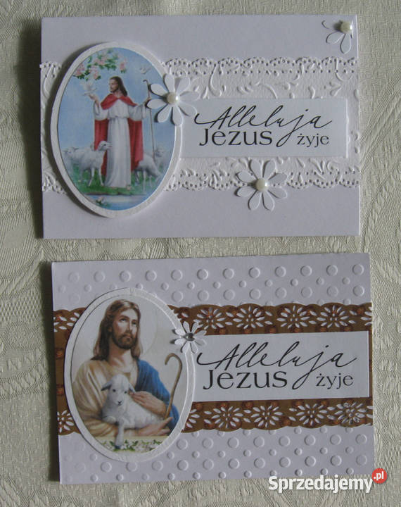 Wielkanoc Kartki ręcznie robione RELIGIJNE A6 Pozostałe Zbójno