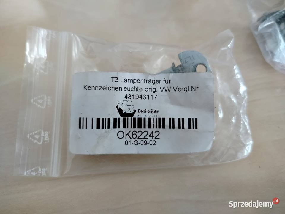 Uchwyt żarówki oświetlenia tablicy Ruda Śląska