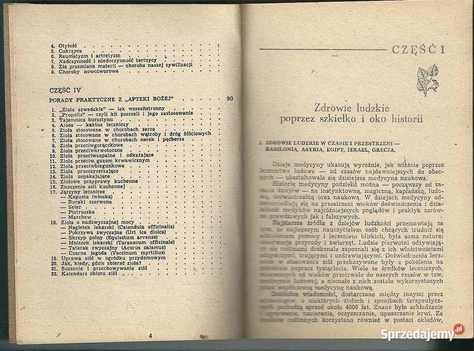 Leki z Bożej Apteki Zielnik klasztorny Ojców łódzkie sprzedam