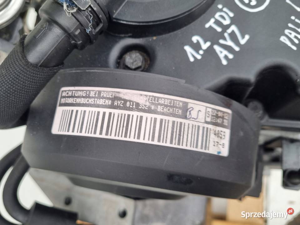 SILNIK KOMPLET VW Lupo 12 TDI 61 udokumentowany Silniki kompletne Rudka