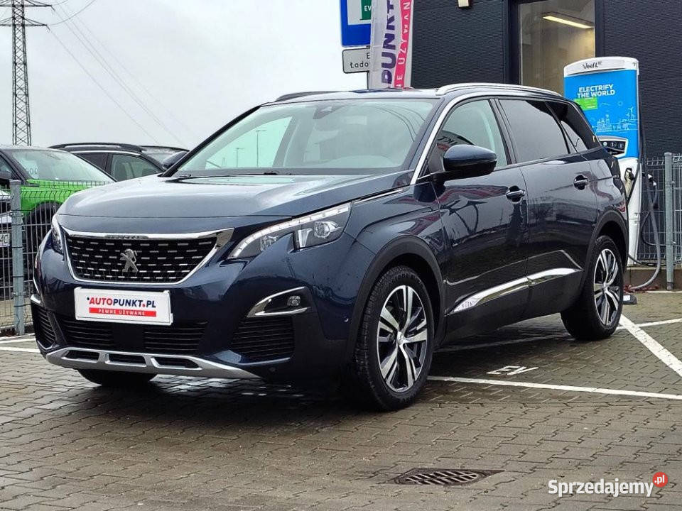 Peugeot 5008 2019r 7osobowy Szklany dach Rok produkcji 2019 Poznań