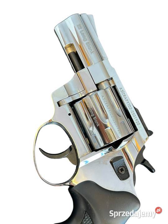 Rewolwer hukowy ZORAKI 6mm SREBRNY CHROM BŁYSK Poznań sprzedam