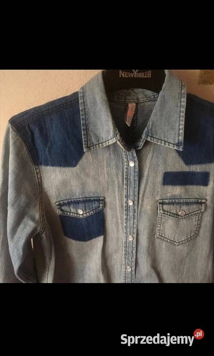 YORKER nowa Koszula bluzka dżinsowa jeansowa z