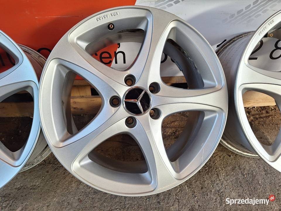 Alufelgi 5x112 17 ET48 MERCEDES W212 Audi Skoda Motoryzacja Choceń