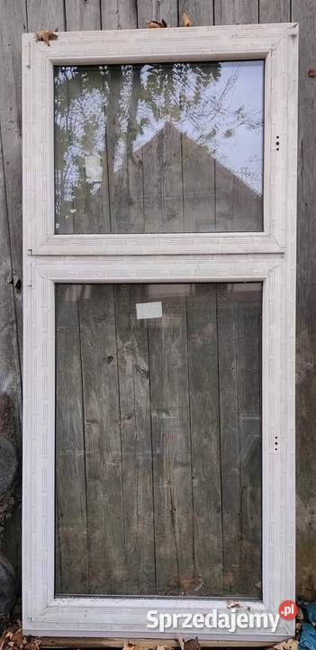 Okno Pcv długość 104 x 227 wysokie dwuszybowe Łódź
