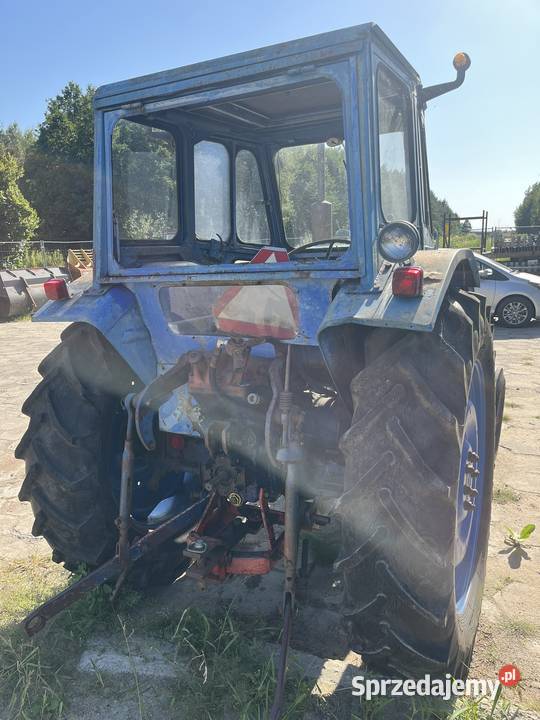 ciągnik z ładowaczem Leyland nuffield 344 Leyland lubelskie Końskowola