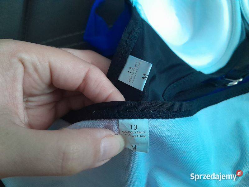 Strój kąpielowy dwuczęściowy czarnogranatowy Siewierz