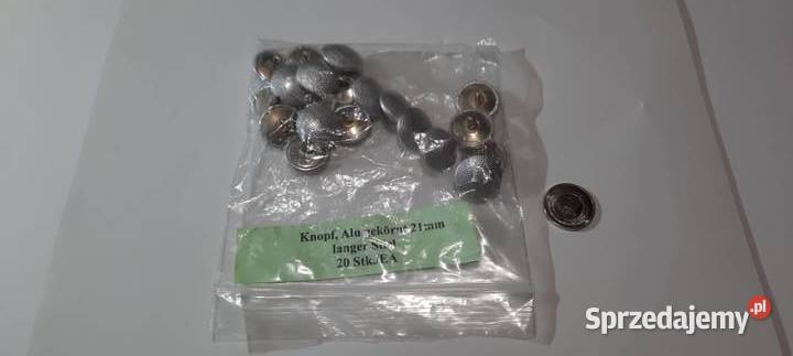 GUZIKI WOJSKOWE Niemcy groszek 20 sztuk Warszawa