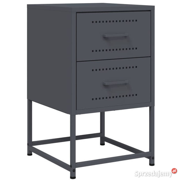 Szafka nocna antracytowa 36x39x605 stal WM846462 Warszawa