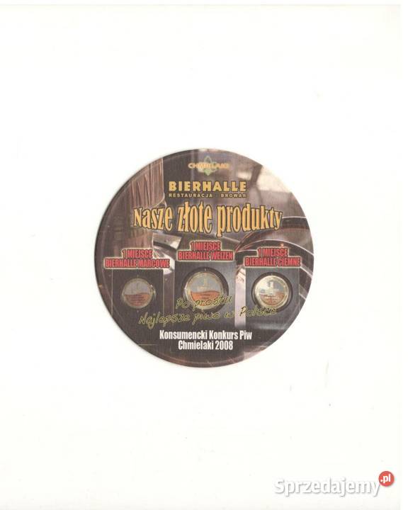 Bierhalle podstawka pod piwo 3 Gliwice