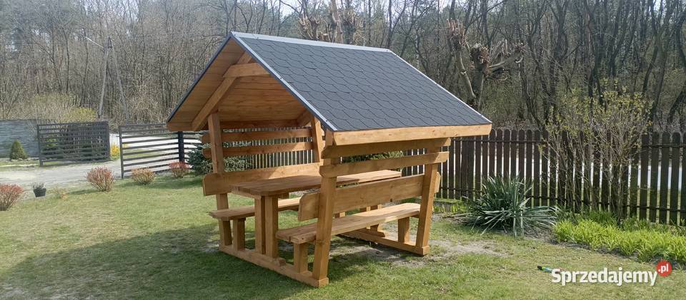 altanka domek ławki Nagłowice