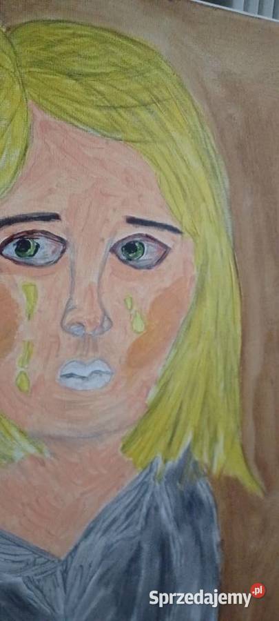 styl obrazu naiwny amatorki przedstawiający wielkopolskie Poznań