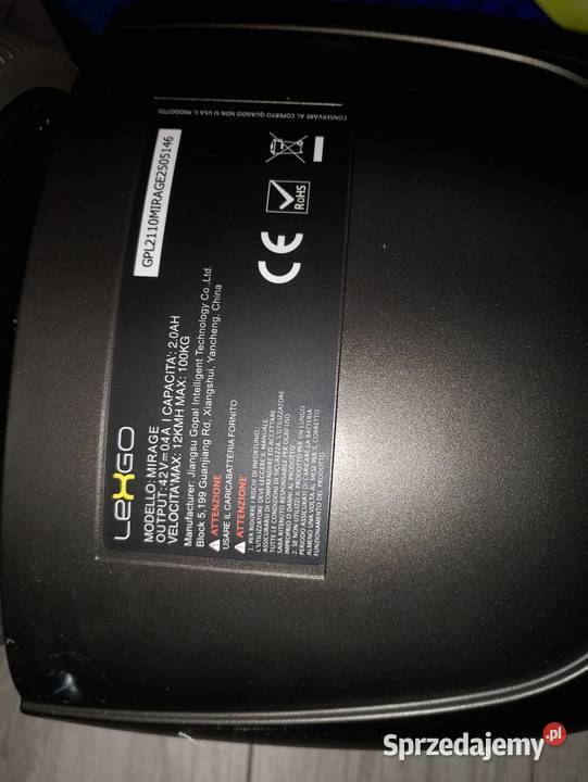 Deskorolka elektryczna Lexgo Strzegom