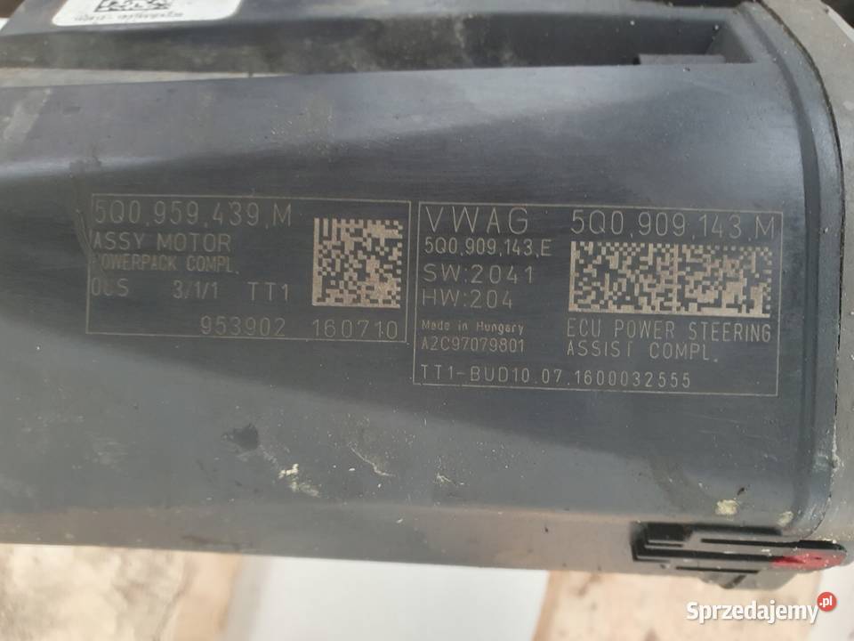 VW Passat B8 MAGLOWNICA przekładnia kierownicza Janów
