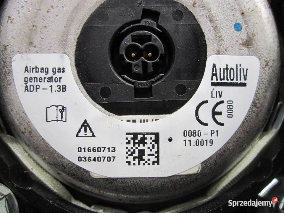 OPEL ADAM 13r AIRBAG poduszka kierowcy 13357724
