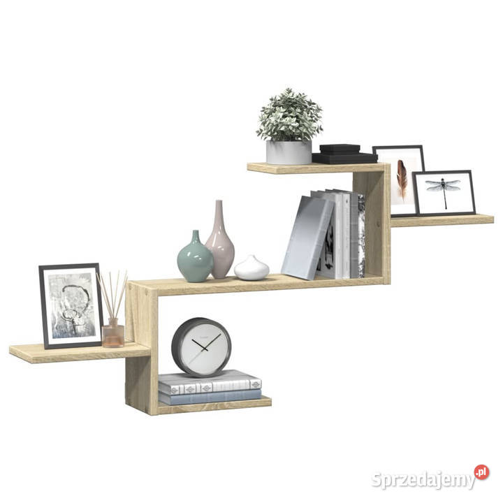 Półka wisząca dąb sonoma 104x15x49 WM853202 Warszawa sprzedam