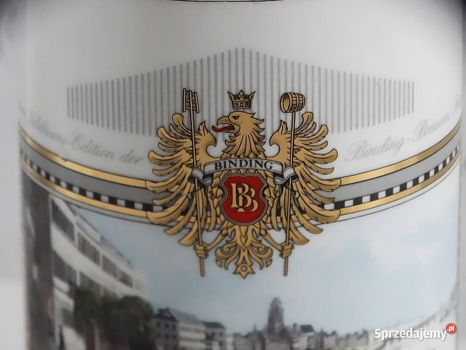 Limitowany Kufel 1200 lat Frankfurtu Binding lubelskie Biłgoraj