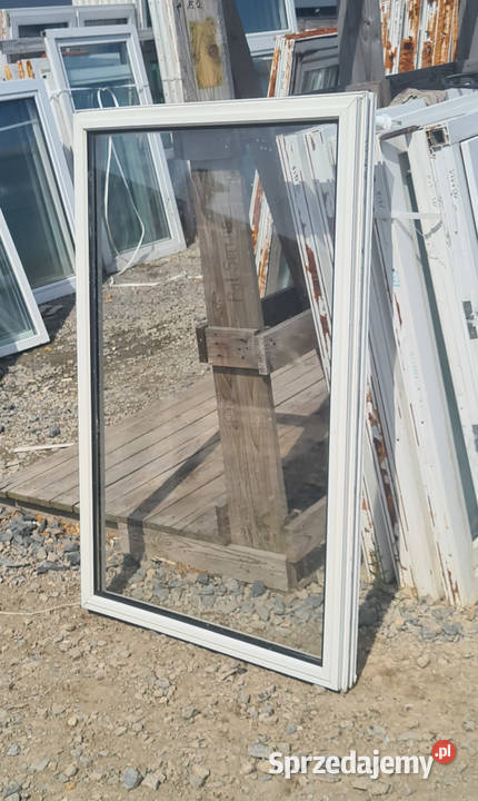 OKNA KacprzaK Witryna 84x133 FIX Używany PCV Lublin