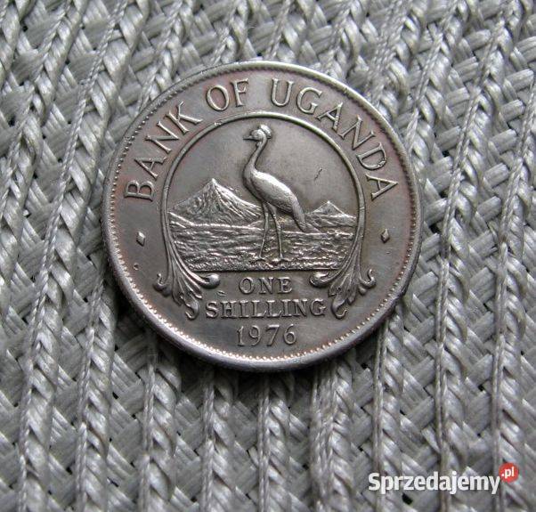Uganda 1 Szyling 1976r Kalisz