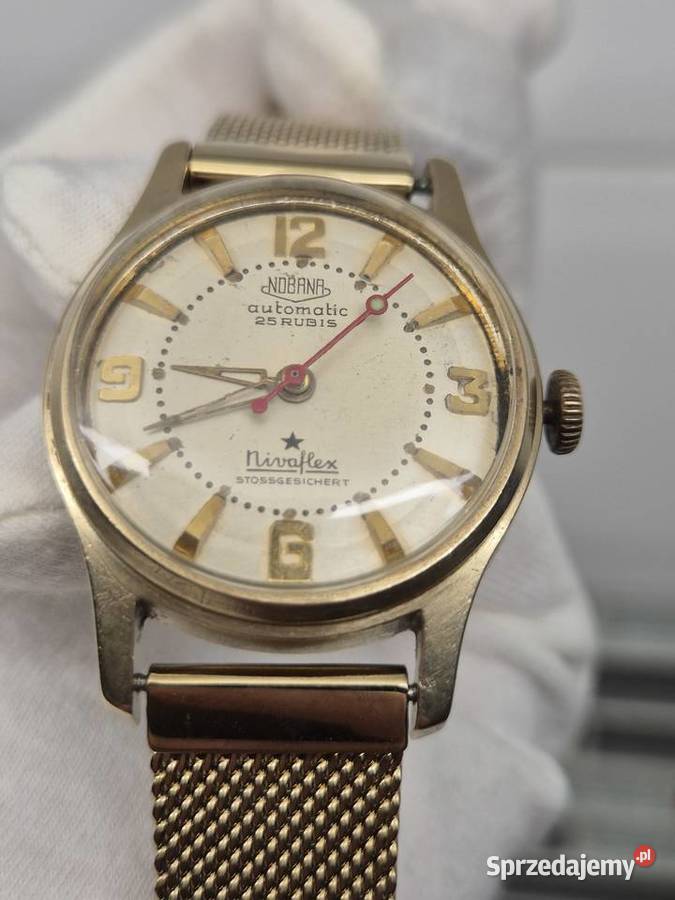 Rzadki zegarek Nobana automat