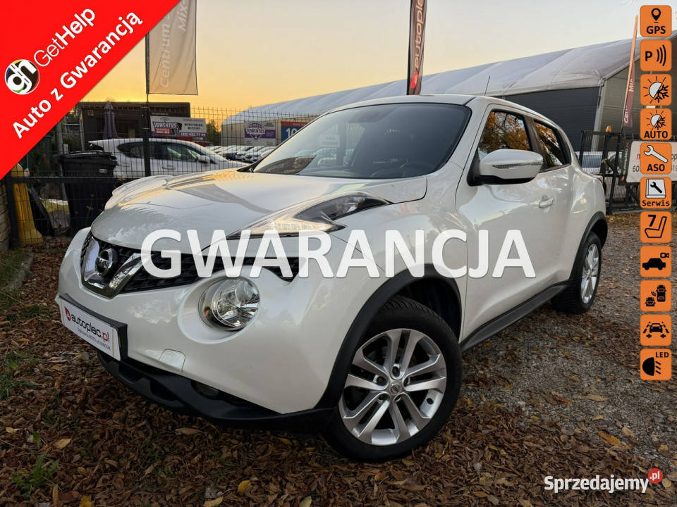 Nissan Juke 16 16v 116 Bezwypadkowy Serwisowany relingi dachowe Juke Otwock Mały sprzedam